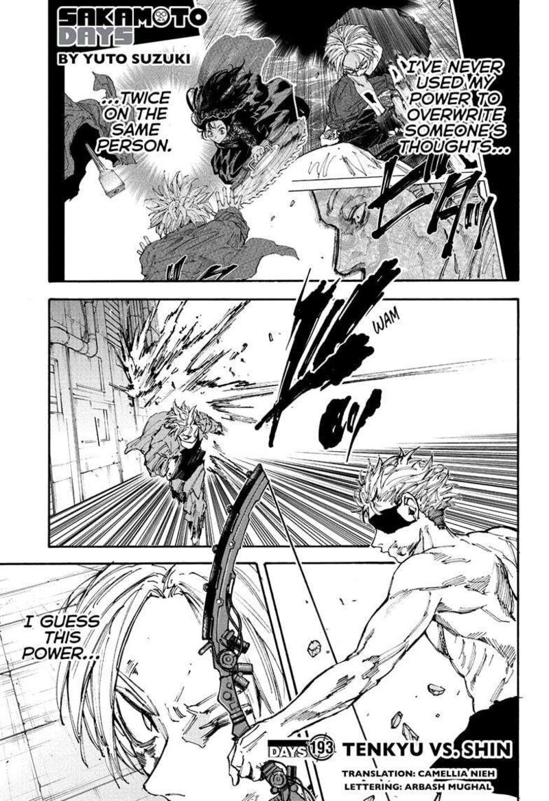 Sakamoto Days Chapter 193